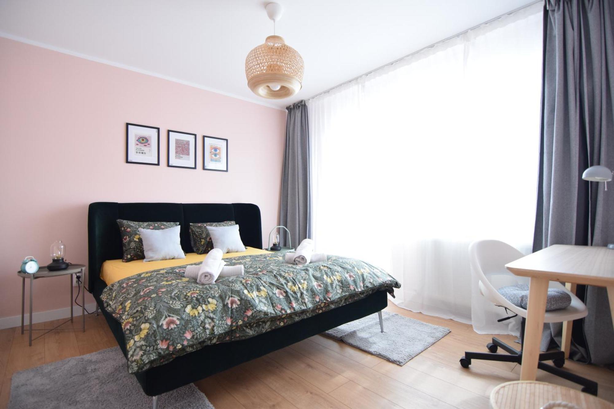 Stylish Apartment With Video Projector Bucureşti Eksteriør bilde