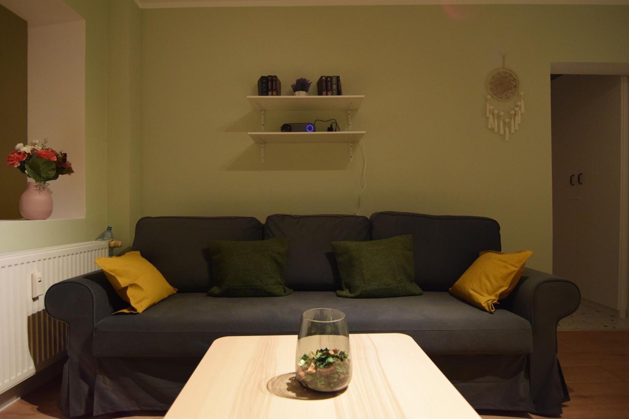 Stylish Apartment With Video Projector Bucureşti Eksteriør bilde