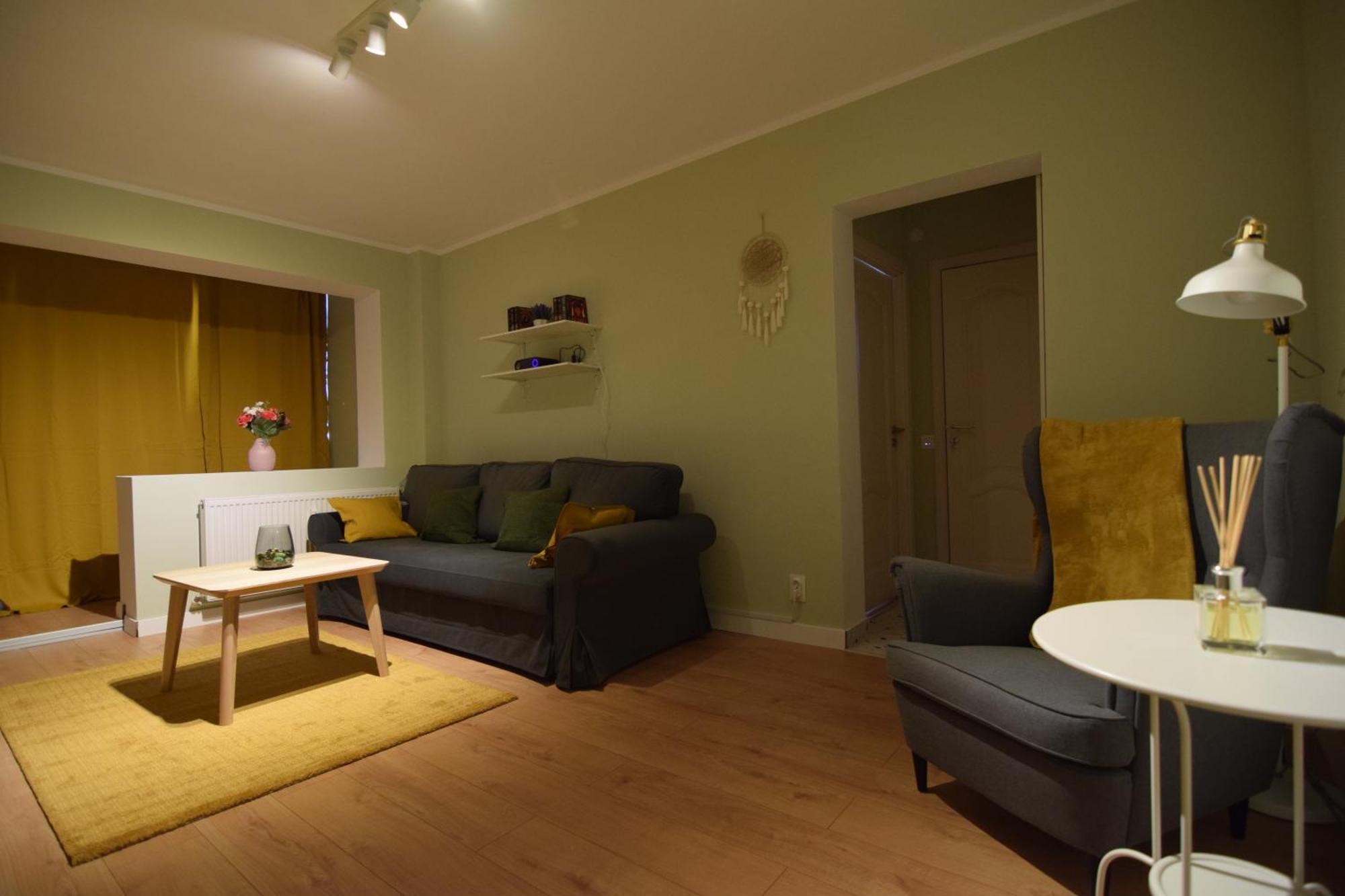 Stylish Apartment With Video Projector Bucureşti Eksteriør bilde