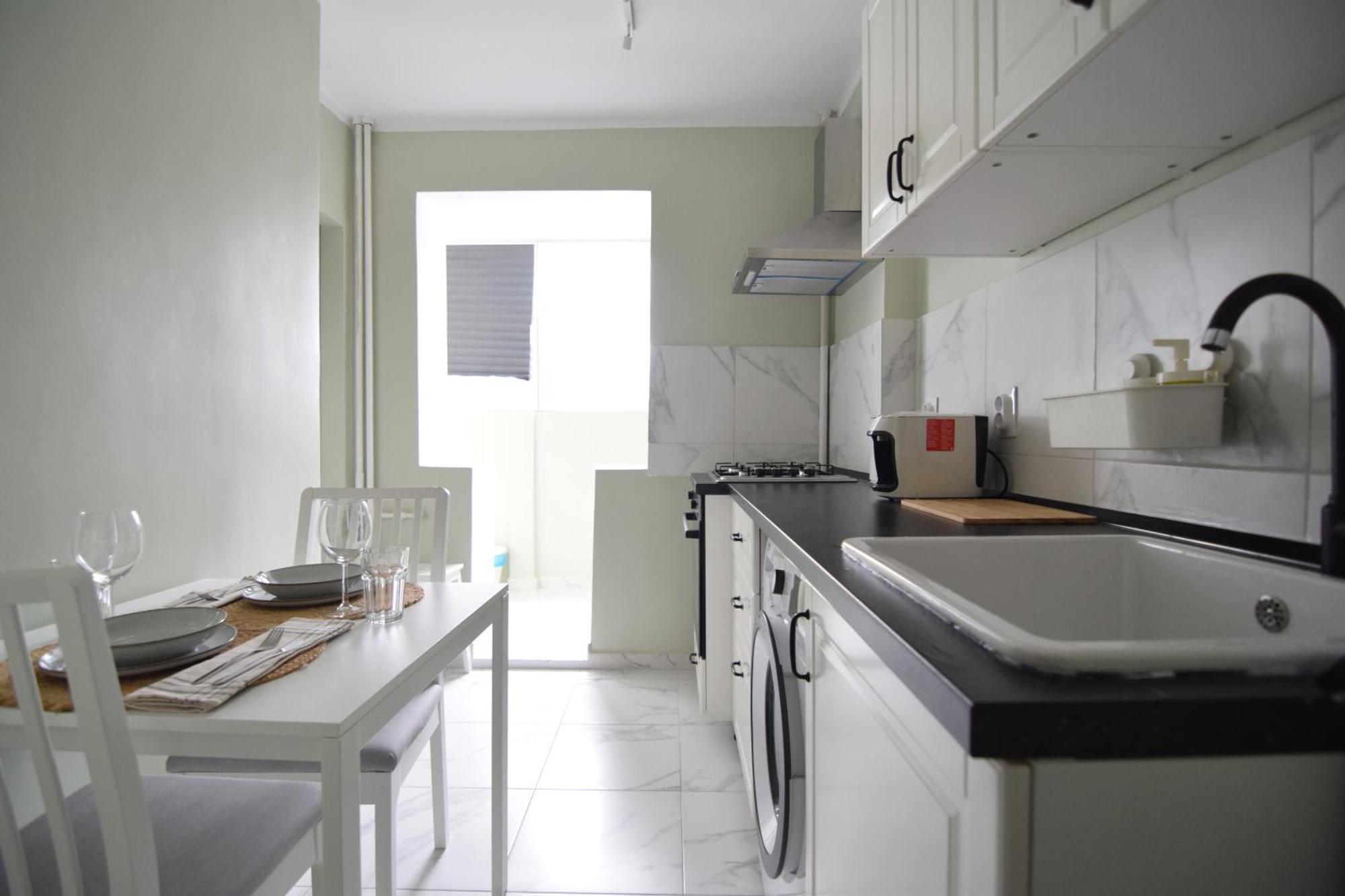 Stylish Apartment With Video Projector Bucureşti Eksteriør bilde