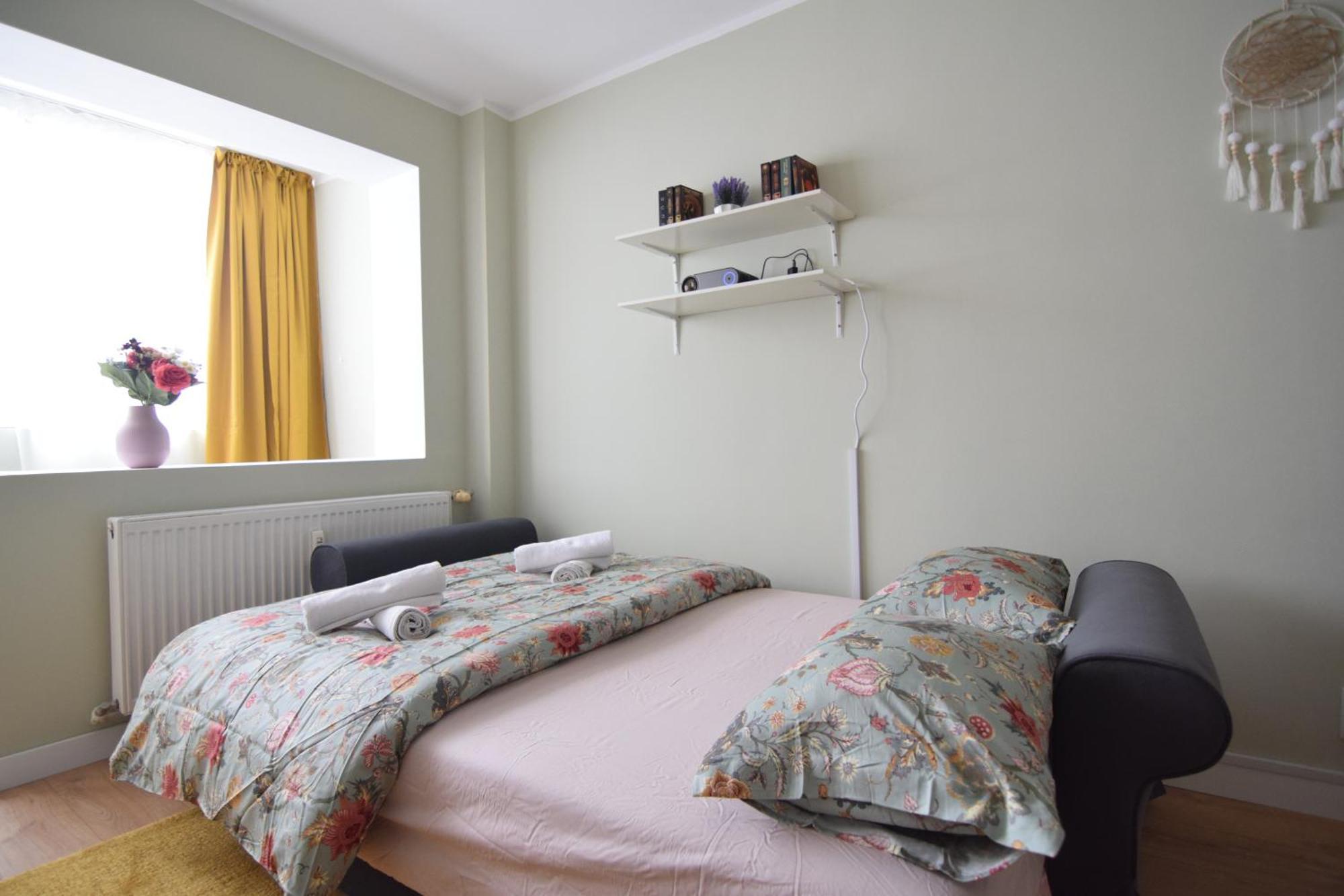 Stylish Apartment With Video Projector Bucureşti Eksteriør bilde
